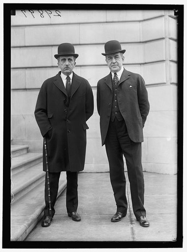 ARMOUR, J. OGDEN. AT LEFT WITH LEVY MAYER, ATTORNEY