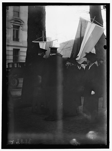 WOMAN SUFFRAGE ARRESTS