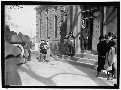 WOMAN SUFFRAGE. LEAVING JAIL