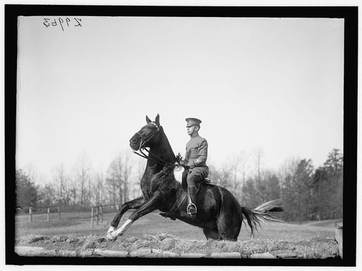 BARNES, THEODORE, JR., MAJOR, U.S.A. JUMPING
