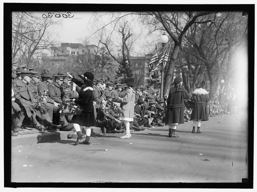 PARADES. WELCOME HOME PARADE FOR PRESIDENT WILSON