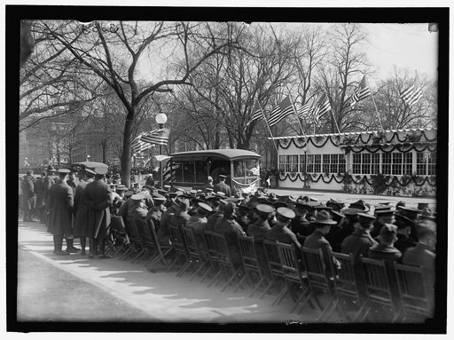 PARADES. WELCOME HOME PARADE FOR PRESIDENT WILSON
