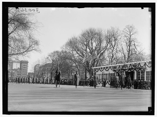 PARADES. WELCOME HOME PARADE FOR PRESIDENT WILSON