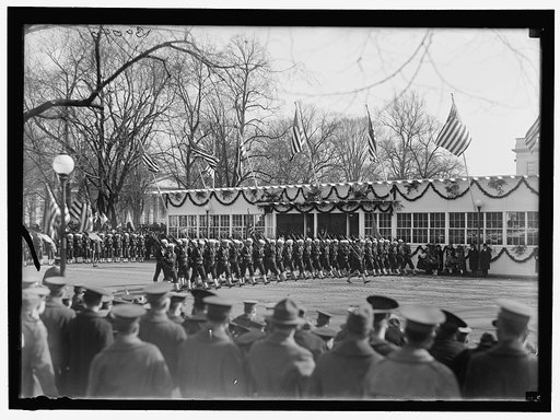 PARADES. WELCOME HOME PARADE FOR PRESIDENT WILSON