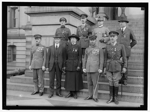 MEDALS, DECORATIONS, ETC. FOREIGN OFFICERS DECORATED BY SEC. BAKER