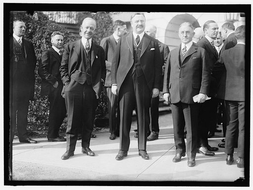 HYLAN, JOHN F. MAYOR OF NEW YORK CITY. AT WHITE HOUSE