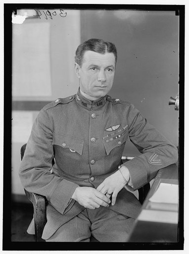 MITCHELL, WILLIAM. CAPT., U.S.A. AVIATOR. AS BRIG. GEN., U.S.A.