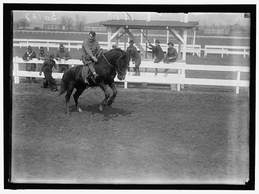 HORSE SHOWS. WILD WEST SHOW ON HORSE SHOW GROUNDS, GIVEN BY SOLDIERS