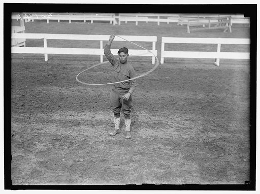 HORSE SHOWS. WILD WEST SHOW ON HORSE SHOW GROUNDS, GIVEN BY SOLDIERS