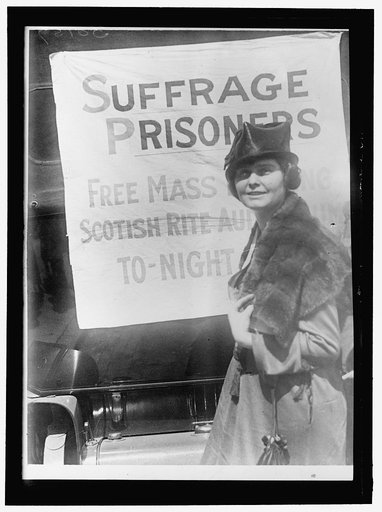 BRANHAM, LUCY. SUFFRAGETTE