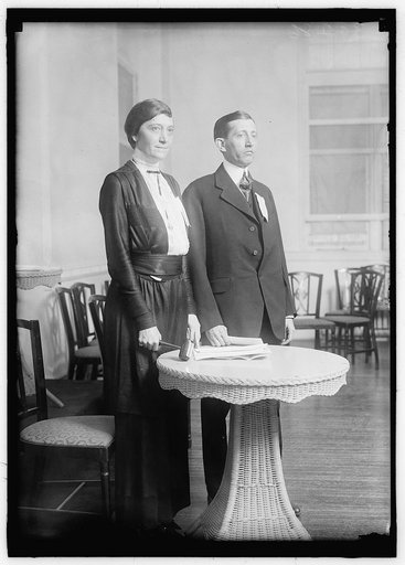 William Harrison Hays, right