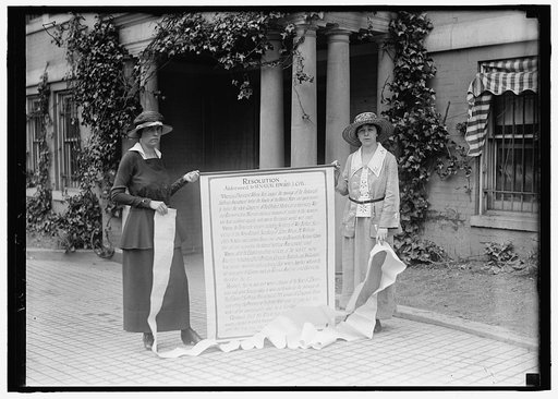 WOMAN SUFFRAGE. RESOLUTION
