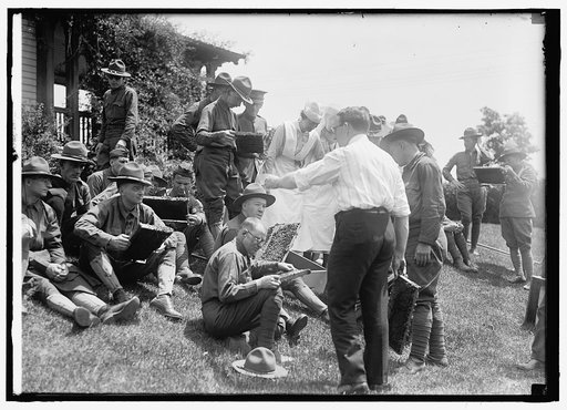 Beekeeping instruction for injured soldiers