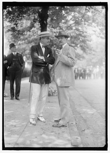 BAKER, RAYMOND T., U.S. MINT. LEFT, WITH SEN. SWANSON