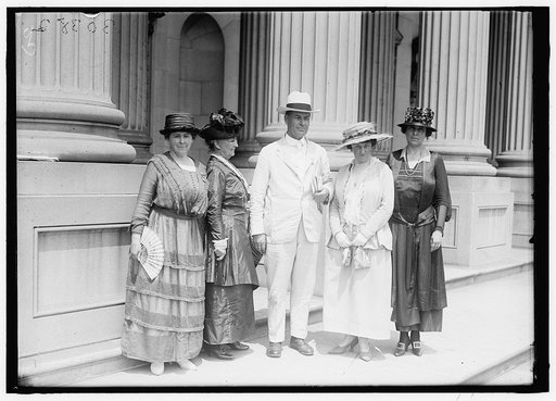 WOMAN SUFFRAGE. SUFFRAGETTES AT CAPITOL