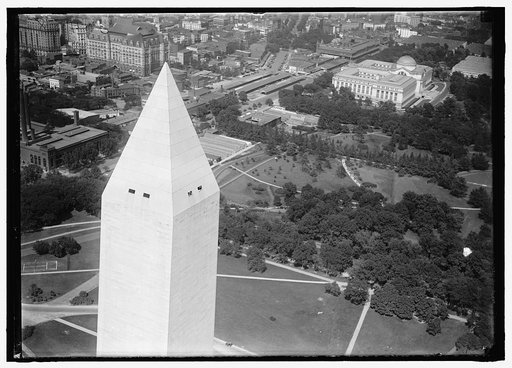 NATIONAL MUSEUM, NEW. AIRVIEW. AT REAR