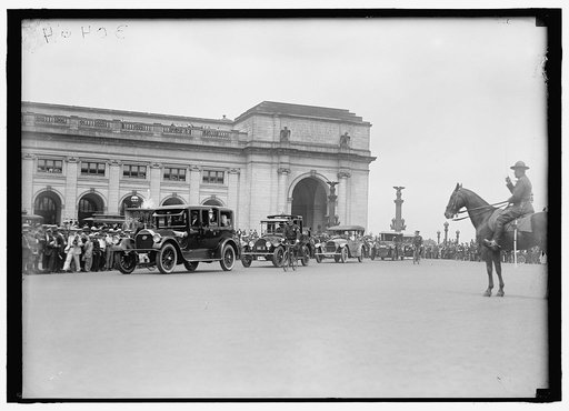 PESSOA, EPITACIO, DR. PRESIDENT OF BRAZIL, 1919-1922. ARRIVAL