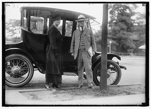 NEW, HARRY STEWART. WITH MRS. NEW