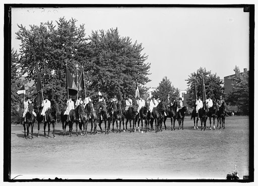 BELGIAN OFFICIALS. UNIT IN 4TH OF JULY PARADE