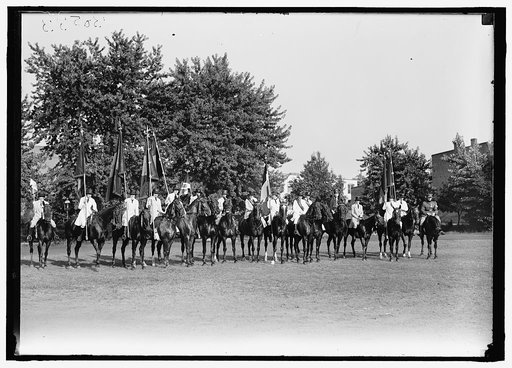 BELGIAN OFFICIALS. UNIT IN 4TH OF JULY PARADE