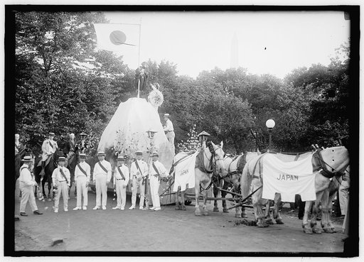 FOURTH OF JULY PARADES. FLOAT: JAPAN