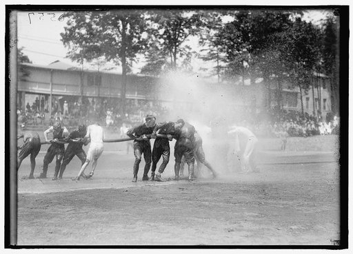 FOURTH OF JULY. SCENES IN CELEBRATION AT WALTER REED