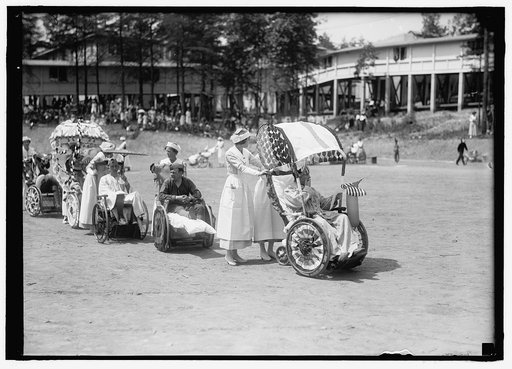 FOURTH OF JULY. SCENES IN CELEBRATION AT WALTER REED