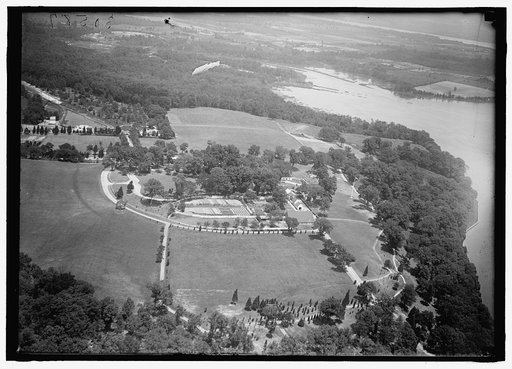 MOUNT VERNON. AIR VIEW
