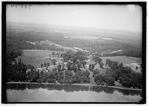 MOUNT VERNON. AIR VIEW