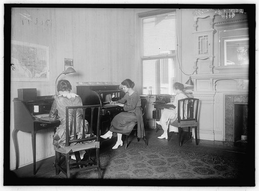 WOMAN SUFFRAGE. NATIONAL WOMEN'S PARTY, INTERIOR