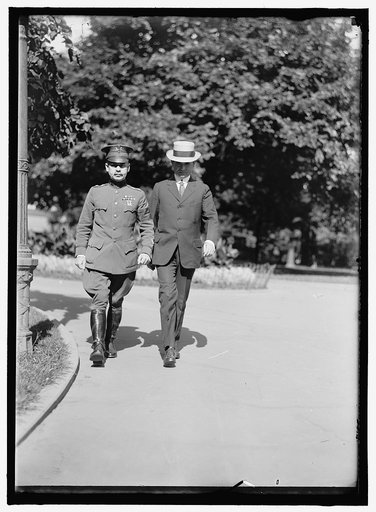 HARRIS, PETER CHARLES. MAJOR GENERAL, U.S.A. LEFT, WITH BROTHER, SEN. WILLIAM J. HARRIS OF GEORGIA