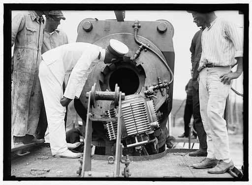 INDIAN HEAD, MD. NAVY PROVING GROUND. NAVY GUNS AT INDIAN HEAD