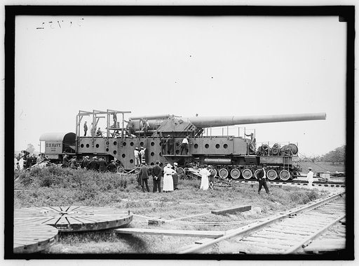 INDIAN HEAD, MD. NAVY PROVING GROUND. NAVY GUNS AT INDIAN HEAD