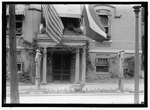 WOMAN SUFFRAGE. NATIONAL WOMEN'S PARTY HEADQUARTERS; EXTERIOR