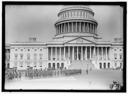 MARINE CORPS, U.S.N. ON CAPITOL PLAZA