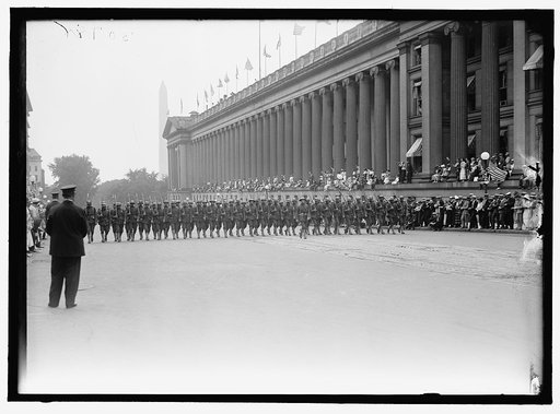 MARINE CORPS, U.S.N. MARINES PARADE