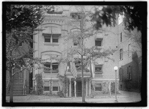 WOMAN SUFFRAGE. NATIONAL WOMEN'S PARTY HEADQUARTERS; EXTERIOR