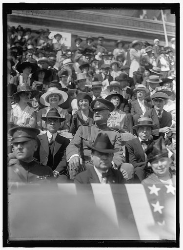 PERSHING, JOHN J. GENERAL, U.S.A. FIRST DIVISION; PARADE