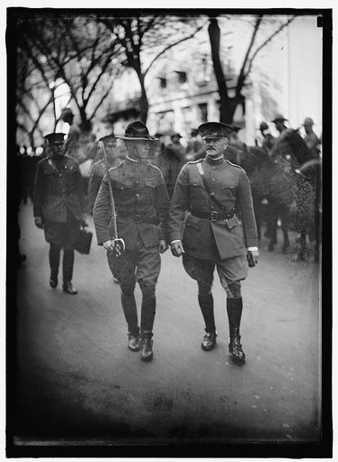 PERSHING, JOHN J. GENERAL, U.S.A. FIRST DIVISION; PARADE