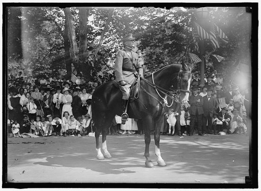 PERSHING, JOHN J. GENERAL, U.S.A. FIRST DIVISION; PARADE