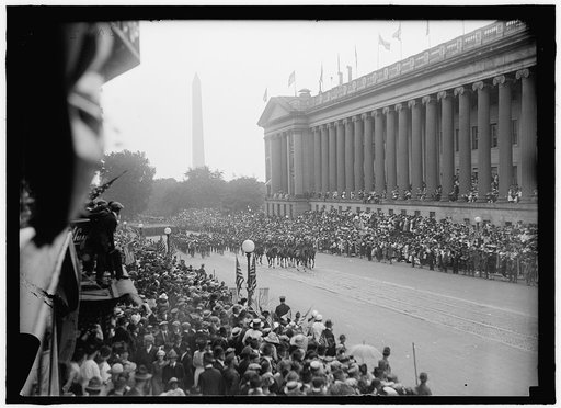 FIRST DIVISION, A.E.F. AMERICAN EXPEDITIONARY FORCES. MISCELLANEOUS VIEWS OF PARADE