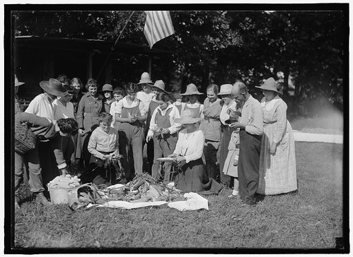 NATIONAL EMERGENCY WAR GARDENS COM. GIRL SCOUTS AND OTHERS