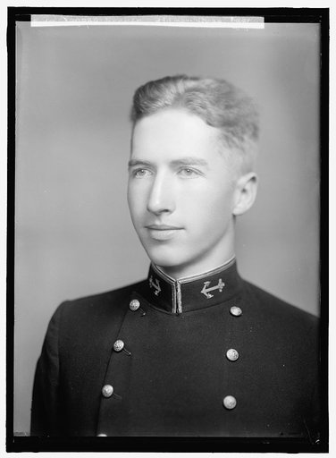 HANSEN, WIDMER CASE. MIDSHIPMAN. PORTRAIT