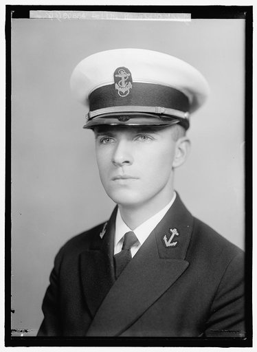 LEITH, HAROLD G. MIDSHIPMAN. PORTRAIT