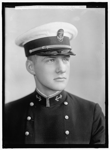BAKER, HOWARD W. MIDSHIPMAN. PORTRAIT