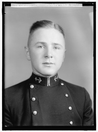 DRESSENDORFER, DAVID E. MIDSHIPMAN. PORTRAIT