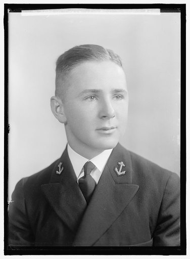 DRESSENDORFER, DAVID E. MIDSHIPMAN. PORTRAIT