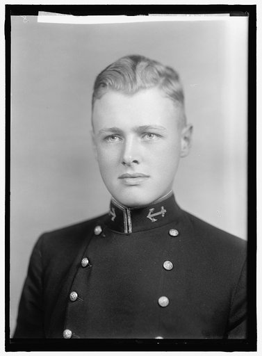 DAVIS, LEWIS O. MIDSHIPMAN. PORTRAIT