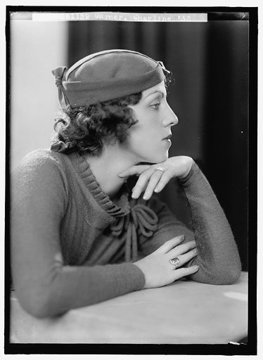 GARNER, CHARLINE. PORTRAIT