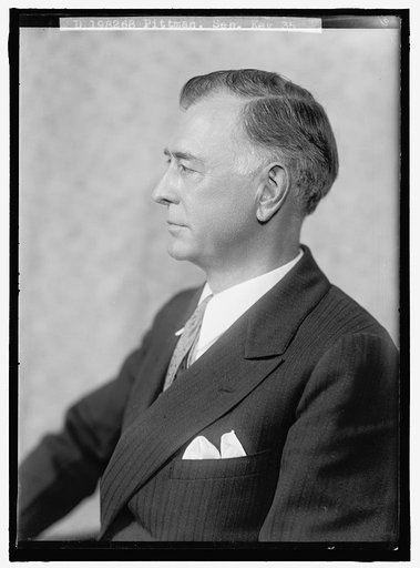 PITMAN, KEY. SENATOR. PORTRAIT
